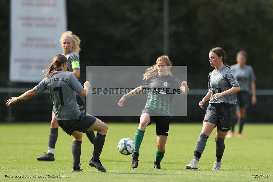 Judith Seitz, Sportgelände Lengfeld, Würzburg, 26.09.2021, sport, BFV, action, Fussball, Deutschland, September 2021, Saison 2021/2022, Bezirksliga Frauen, FVK, TSV, FV Karlstadt, (SG) TSV 1876 Lengfeld/TSV Gerbrunn - Bild-ID: 2307961