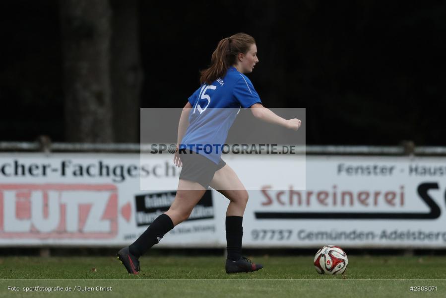 Viktoria Scheb, Sportplatz, Adelsberg, 02.10.2021, sport, BFV, action, Fussball, Deutschland, Oktober 2021, Saison 2021/2022, Bezirksliga Frauen, SG SV Kürnach/SV Heidingsfeld, SpVgg Adelsberg - Bild-ID: 2308071