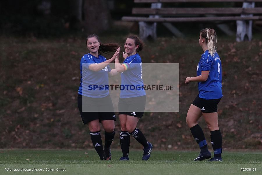Torjubel, Julia Siegler, Sportplatz, Adelsberg, 02.10.2021, sport, BFV, action, Fussball, Deutschland, Oktober 2021, Saison 2021/2022, Bezirksliga Frauen, SG SV Kürnach/SV Heidingsfeld, SpVgg Adelsberg - Bild-ID: 2308109 Torjubel, Julia Siegler, Sportplatz, Adelsberg, 02.10.2021, sport, BFV, action, Fussball, Deutschland, Oktober 2021, Saison 2021/2022, Bezirksliga Frauen, SG SV Kürnach/SV Heidingsfeld, SpVgg Adelsberg - Bild-ID: 2308109