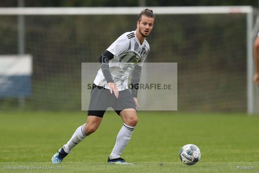 Leon Sock, Sportplatz, Nassig, 03.10.2021, sport, BFV, action, Fussball, Deutschland, Oktober 2021, Saison 2021/2022, TSV, SVE, bfv-Landesliga Odenwald, TSV Assamstadt, SV Eintracht Nassig - Bild-ID: 2308324