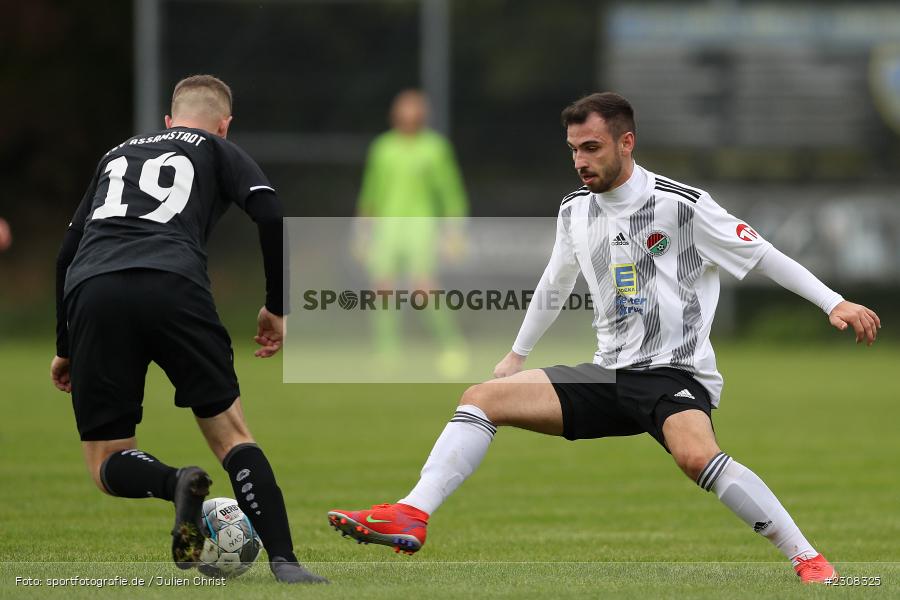 Jacob Scheurich, Sportplatz, Nassig, 03.10.2021, sport, BFV, action, Fussball, Deutschland, Oktober 2021, Saison 2021/2022, TSV, SVE, bfv-Landesliga Odenwald, TSV Assamstadt, SV Eintracht Nassig - Bild-ID: 2308325