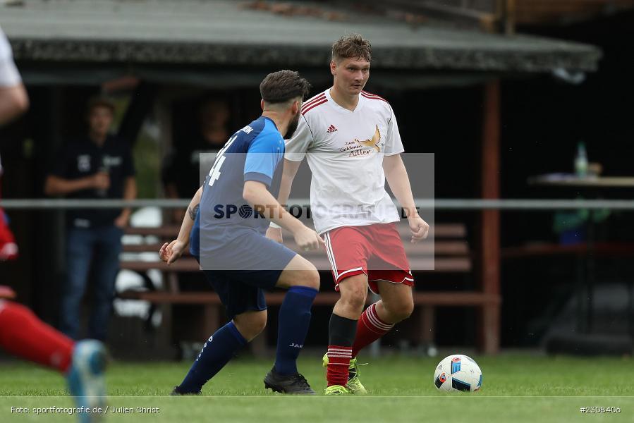 Paul Schönfeld, Sportplatz, Höhefeld, 03.10.2021, sport, action, Fussball, Deutschland, Oktober 2021, Saison 2021/2022, SPG, DHK, Kreisklasse B TBB, SpG Viktoria Wertheim 2/Grünenwört, Kickers DHK Wertheim 2 - Bild-ID: 2308406