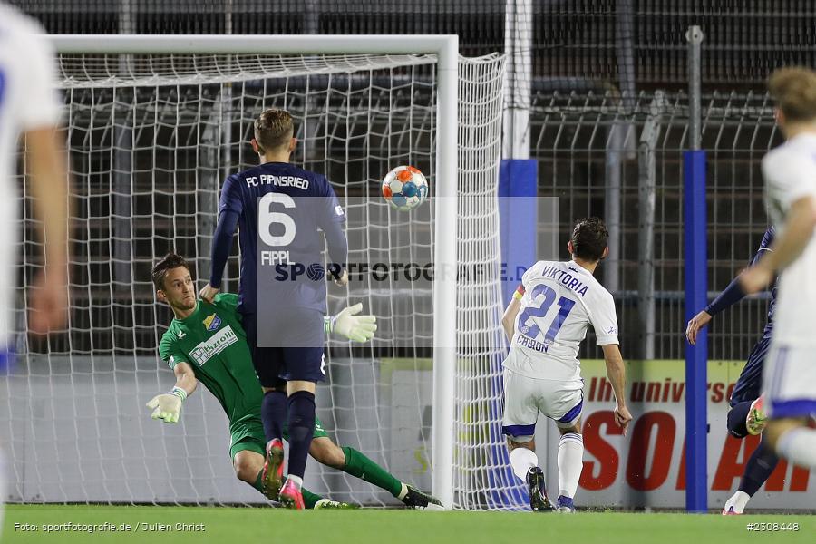 Daniel Cheron, Stadion am Schönbusch, Aschaffenburg, 05.10.2021, BFV, sport, action, Fussball, Deutschland, Oktober 2021, Saison 2021/2022, 4. Liga, Regionalliga Bayern, FCP, SVA, FC Pipinsried, SV Viktoria Aschaffenburg - Bild-ID: 2308448 Daniel Cheron, Stadion am Schönbusch, Aschaffenburg, 05.10.2021, BFV, sport, action, Fussball, Deutschland, Oktober 2021, Saison 2021/2022, 4. Liga, Regionalliga Bayern, FCP, SVA, FC Pipinsried, SV Viktoria Aschaffenburg - Bild-ID: 2308448