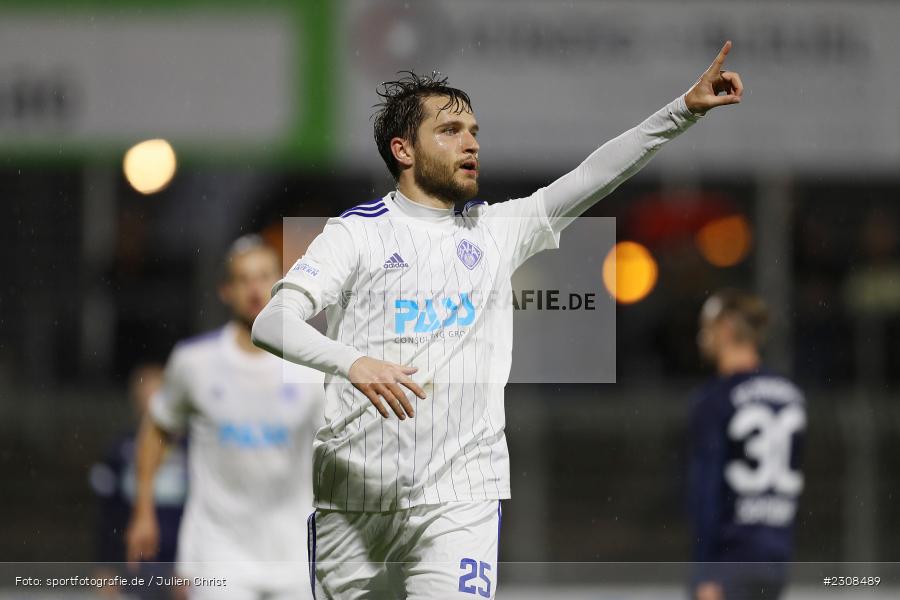 Freude, Torjubel, Elias Niesigk, Stadion am Schönbusch, Aschaffenburg, 05.10.2021, BFV, sport, action, Fussball, Deutschland, Oktober 2021, Saison 2021/2022, 4. Liga, Regionalliga Bayern, FCP, SVA, FC Pipinsried, SV Viktoria Aschaffenburg - Bild-ID: 2308489 Freude, Torjubel, Elias Niesigk, Stadion am Schönbusch, Aschaffenburg, 05.10.2021, BFV, sport, action, Fussball, Deutschland, Oktober 2021, Saison 2021/2022, 4. Liga, Regionalliga Bayern, FCP, SVA, FC Pipinsried, SV Viktoria Aschaffenburg - Bild-ID: 2308489