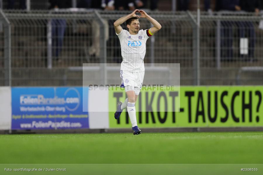 Daniel Cheron, Stadion am Schönbusch, Aschaffenburg, 05.10.2021, BFV, sport, action, Fussball, Deutschland, Oktober 2021, Saison 2021/2022, 4. Liga, Regionalliga Bayern, FCP, SVA, FC Pipinsried, SV Viktoria Aschaffenburg - Bild-ID: 2308533
