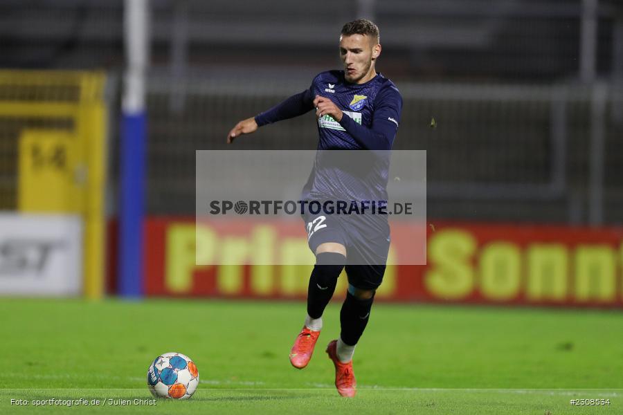 Faton Dzemailji, Stadion am Schönbusch, Aschaffenburg, 05.10.2021, BFV, sport, action, Fussball, Deutschland, Oktober 2021, Saison 2021/2022, 4. Liga, Regionalliga Bayern, FCP, SVA, FC Pipinsried, SV Viktoria Aschaffenburg - Bild-ID: 2308534 Faton Dzemailji, Stadion am Schönbusch, Aschaffenburg, 05.10.2021, BFV, sport, action, Fussball, Deutschland, Oktober 2021, Saison 2021/2022, 4. Liga, Regionalliga Bayern, FCP, SVA, FC Pipinsried, SV Viktoria Aschaffenburg - Bild-ID: 2308534