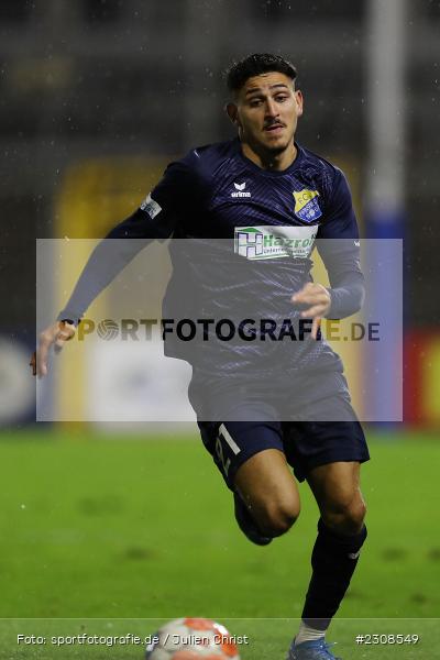 Eren Emirgan, Stadion am Schönbusch, Aschaffenburg, 05.10.2021, BFV, sport, action, Fussball, Deutschland, Oktober 2021, Saison 2021/2022, 4. Liga, Regionalliga Bayern, FCP, SVA, FC Pipinsried, SV Viktoria Aschaffenburg - Bild-ID: 2308549 Eren Emirgan, Stadion am Schönbusch, Aschaffenburg, 05.10.2021, BFV, sport, action, Fussball, Deutschland, Oktober 2021, Saison 2021/2022, 4. Liga, Regionalliga Bayern, FCP, SVA, FC Pipinsried, SV Viktoria Aschaffenburg - Bild-ID: 2308549