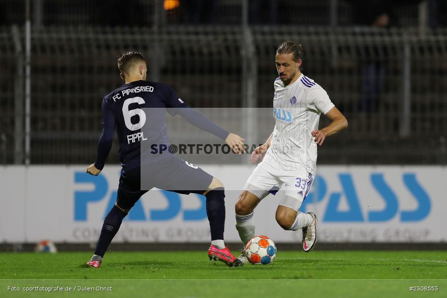 Nicolas Hebisch, Stadion am Schönbusch, Aschaffenburg, 05.10.2021, BFV, sport, action, Fussball, Deutschland, Oktober 2021, Saison 2021/2022, 4. Liga, Regionalliga Bayern, FCP, SVA, FC Pipinsried, SV Viktoria Aschaffenburg - Bild-ID: 2308553 Nicolas Hebisch, Stadion am Schönbusch, Aschaffenburg, 05.10.2021, BFV, sport, action, Fussball, Deutschland, Oktober 2021, Saison 2021/2022, 4. Liga, Regionalliga Bayern, FCP, SVA, FC Pipinsried, SV Viktoria Aschaffenburg - Bild-ID: 2308553