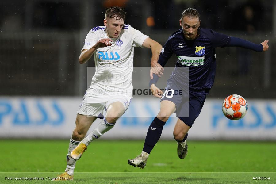 Benedict Laverty, Stadion am Schönbusch, Aschaffenburg, 05.10.2021, BFV, sport, action, Fussball, Deutschland, Oktober 2021, Saison 2021/2022, 4. Liga, Regionalliga Bayern, FCP, SVA, FC Pipinsried, SV Viktoria Aschaffenburg - Bild-ID: 2308564 Benedict Laverty, Stadion am Schönbusch, Aschaffenburg, 05.10.2021, BFV, sport, action, Fussball, Deutschland, Oktober 2021, Saison 2021/2022, 4. Liga, Regionalliga Bayern, FCP, SVA, FC Pipinsried, SV Viktoria Aschaffenburg - Bild-ID: 2308564