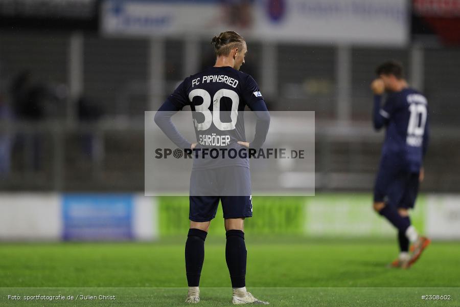 Dominik Schröder, Stadion am Schönbusch, Aschaffenburg, 05.10.2021, BFV, sport, action, Fussball, Deutschland, Oktober 2021, Saison 2021/2022, 4. Liga, Regionalliga Bayern, FCP, SVA, FC Pipinsried, SV Viktoria Aschaffenburg - Bild-ID: 2308602