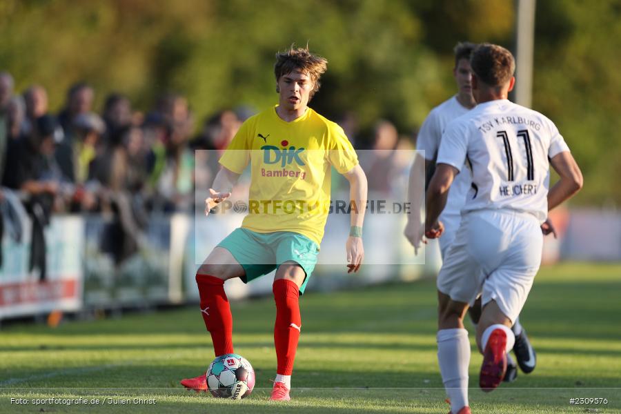 Ulrich Spies, Sportgelände, Karlburg, 09.10.2021, BFV, sport, action, Fussball, Deutschland, Oktober 2021, Saison 2021/2022, Bayernliga Nord, DJK, TSV, DJK Don Bosco Bamberg, TSV Karlburg - Bild-ID: 2309576