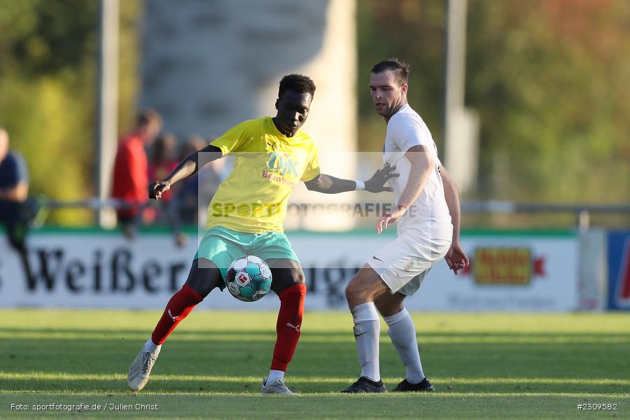 Sayko Trawally, Sportgelände, Karlburg, 09.10.2021, BFV, sport, action, Fussball, Deutschland, Oktober 2021, Saison 2021/2022, Bayernliga Nord, DJK, TSV, DJK Don Bosco Bamberg, TSV Karlburg - Bild-ID: 2309582 Sayko Trawally, Sportgelände, Karlburg, 09.10.2021, BFV, sport, action, Fussball, Deutschland, Oktober 2021, Saison 2021/2022, Bayernliga Nord, DJK, TSV, DJK Don Bosco Bamberg, TSV Karlburg - Bild-ID: 2309582