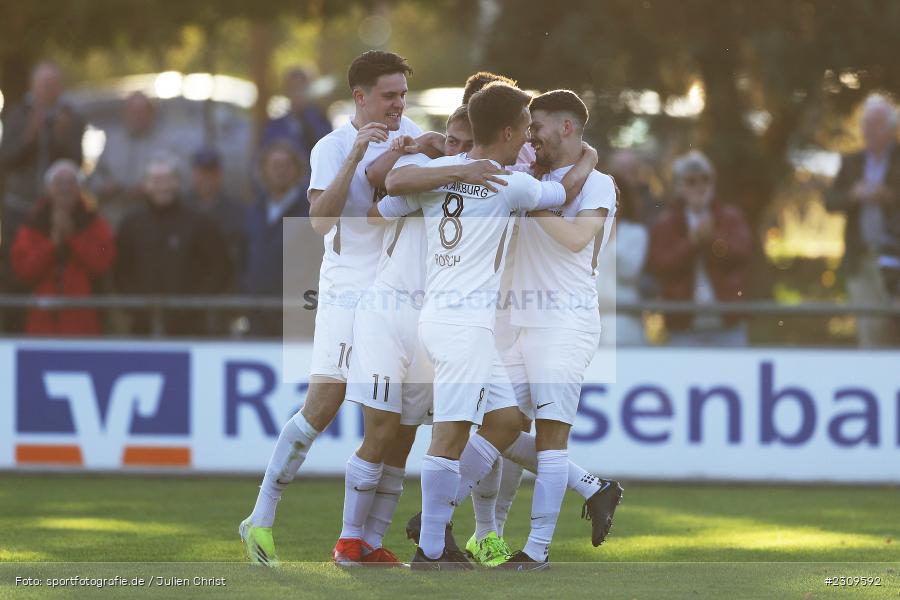 Jari Heuchert, Andreas Rösch, Jan Martin, Julian Meyer, Torjubel, Jan Wabnitz, Sportgelände, Karlburg, 09.10.2021, BFV, sport, action, Fussball, Deutschland, Oktober 2021, Saison 2021/2022, Bayernliga Nord, DJK, TSV, DJK Don Bosco Bamberg, TSV Karlburg - Bild-ID: 2309592 Jari Heuchert, Andreas Rösch, Jan Martin, Julian Meyer, Torjubel, Jan Wabnitz, Sportgelände, Karlburg, 09.10.2021, BFV, sport, action, Fussball, Deutschland, Oktober 2021, Saison 2021/2022, Bayernliga Nord, DJK, TSV, DJK Don Bosco Bamberg, TSV Karlburg - Bild-ID: 2309592