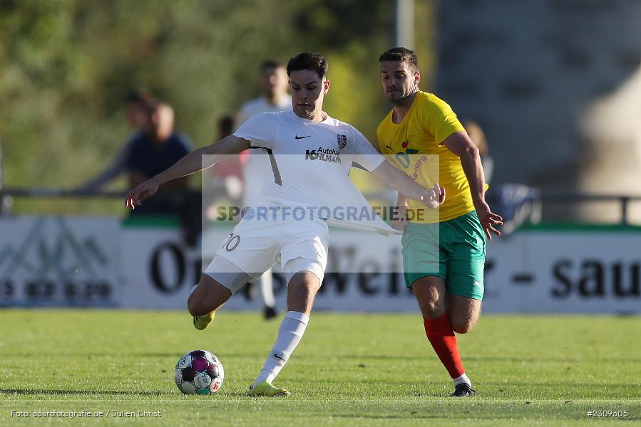 Jan Martin, Sportgelände, Karlburg, 09.10.2021, BFV, sport, action, Fussball, Deutschland, Oktober 2021, Saison 2021/2022, Bayernliga Nord, DJK, TSV, DJK Don Bosco Bamberg, TSV Karlburg - Bild-ID: 2309605