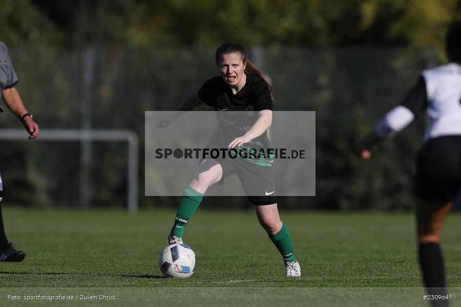 Milena Fischer, Sportgelände, Lohr, 09.10.2021, BFV, sport, action, Fussball, Deutschland, Oktober 2021, Saison 2021/2022, TSV, FVK, BZL, Bezirksliga Frauen 01, FV Karlstadt, TSV 1846 Lohr - Bild-ID: 2309641