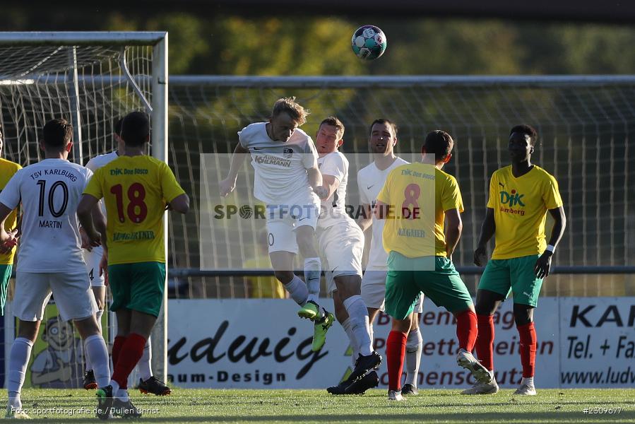 Marco Kunzmann, Sportgelände, Karlburg, 09.10.2021, BFV, sport, action, Fussball, Deutschland, Oktober 2021, Saison 2021/2022, Bayernliga Nord, DJK, TSV, DJK Don Bosco Bamberg, TSV Karlburg - Bild-ID: 2309677