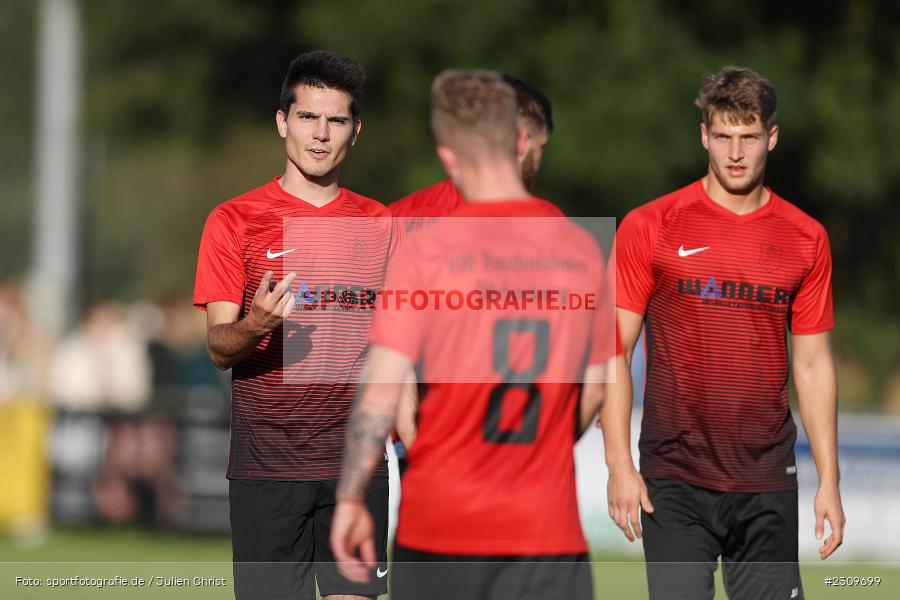 Jubeln, Sieg, Kevin Trauth, Sportgelände, Wertheim, 10.10.2021, BFV, sport, action, Fussball, Deutschland, Oktober 2021, Saison 2021/2022, Kreisliga TBB, DHK, VFB, Kickers DHK Wertheim, VfB Reicholzheim - Bild-ID: 2309699