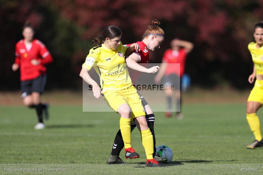 Denise Nehls, Sportpark Heuchelhof, Würzburg, 10.10.2021, BFV, sport, action, Fussball, Deutschland, Oktober 2021, Saison 2021/2022, Bezirksoberliga Frauen, FCK, FWK, FC Karsbach, FC Würzburger Kickers II - Bild-ID: 2309802