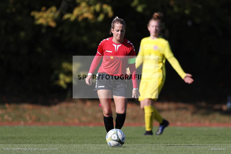 Marie Theres Franz, Sportpark Heuchelhof, Würzburg, 10.10.2021, BFV, sport, action, Fussball, Deutschland, Oktober 2021, Saison 2021/2022, Bezirksoberliga Frauen, FCK, FWK, FC Karsbach, FC Würzburger Kickers II - Bild-ID: 2309840