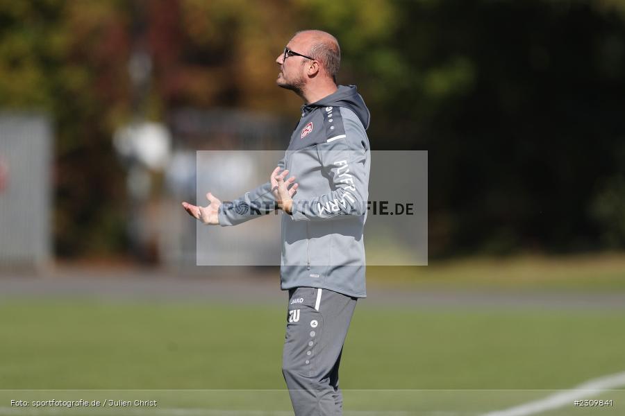 Eugen Ungefuch, Sportpark Heuchelhof, Würzburg, 10.10.2021, BFV, sport, action, Fussball, Deutschland, Oktober 2021, Saison 2021/2022, Bezirksoberliga Frauen, FCK, FWK, FC Karsbach, FC Würzburger Kickers II - Bild-ID: 2309841