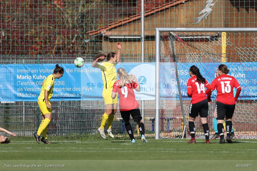 Anna Fries, Sportpark Heuchelhof, Würzburg, 10.10.2021, BFV, sport, action, Fussball, Deutschland, Oktober 2021, Saison 2021/2022, Bezirksoberliga Frauen, FCK, FWK, FC Karsbach, FC Würzburger Kickers II - Bild-ID: 2309871 Anna Fries, Sportpark Heuchelhof, Würzburg, 10.10.2021, BFV, sport, action, Fussball, Deutschland, Oktober 2021, Saison 2021/2022, Bezirksoberliga Frauen, FCK, FWK, FC Karsbach, FC Würzburger Kickers II - Bild-ID: 2309871