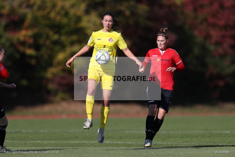 Merle Dierks, Sportpark Heuchelhof, Würzburg, 10.10.2021, BFV, sport, action, Fussball, Deutschland, Oktober 2021, Saison 2021/2022, Bezirksoberliga Frauen, FCK, FWK, FC Karsbach, FC Würzburger Kickers II - Bild-ID: 2309887 Merle Dierks, Sportpark Heuchelhof, Würzburg, 10.10.2021, BFV, sport, action, Fussball, Deutschland, Oktober 2021, Saison 2021/2022, Bezirksoberliga Frauen, FCK, FWK, FC Karsbach, FC Würzburger Kickers II - Bild-ID: 2309887