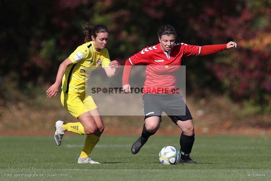 Laura Rosenberger, Sportpark Heuchelhof, Würzburg, 10.10.2021, BFV, sport, action, Fussball, Deutschland, Oktober 2021, Saison 2021/2022, Bezirksoberliga Frauen, FCK, FWK, FC Karsbach, FC Würzburger Kickers II - Bild-ID: 2309899