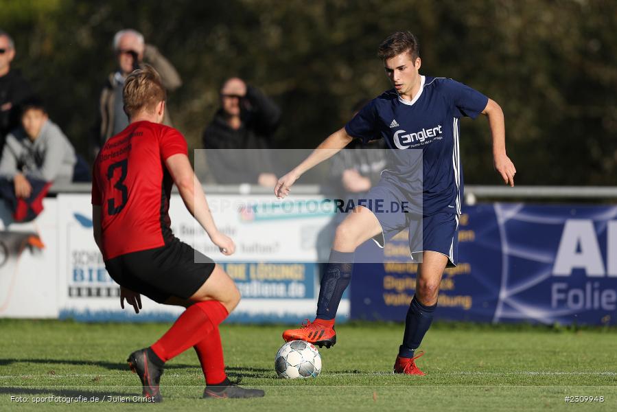 Luca Englert, Sportgelände, Wertheim, 10.10.2021, BFV, sport, action, Fussball, Deutschland, Oktober 2021, Saison 2021/2022, Kreisliga TBB, DHK, VFB, Kickers DHK Wertheim, VfB Reicholzheim - Bild-ID: 2309948