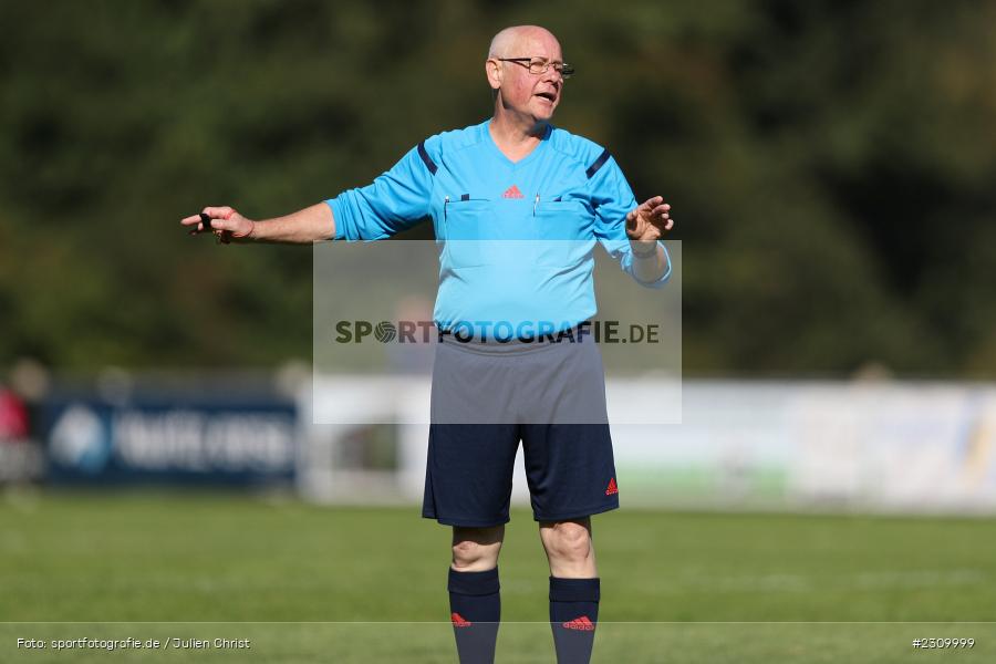 Schiedsrichter, Armin Nürnberger, Sportgelände FC Wertheim-Eichel, Wertheim, 11.10.2021, BFV, sport, action, Fussball, Deutschland, Oktober 2021, Saison 2021/2022, Kreisklasse B TBB, URP, FCW, SpG Urphar-Lindelbach/Bettingen, FC Wertheim-Eichel 2 - Bild-ID: 2309999