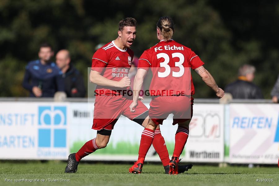 Emotionen, Torjubel, Yannick Schröck, Sportgelände FC Wertheim-Eichel, Wertheim, 11.10.2021, BFV, sport, action, Fussball, Deutschland, Oktober 2021, Saison 2021/2022, Kreisklasse B TBB, URP, FCW, SpG Urphar-Lindelbach/Bettingen, FC Wertheim-Eichel 2 - Bild-ID: 2310025 Emotionen, Torjubel, Yannick Schröck, Sportgelände FC Wertheim-Eichel, Wertheim, 11.10.2021, BFV, sport, action, Fussball, Deutschland, Oktober 2021, Saison 2021/2022, Kreisklasse B TBB, URP, FCW, SpG Urphar-Lindelbach/Bettingen, FC Wertheim-Eichel 2 - Bild-ID: 2310025