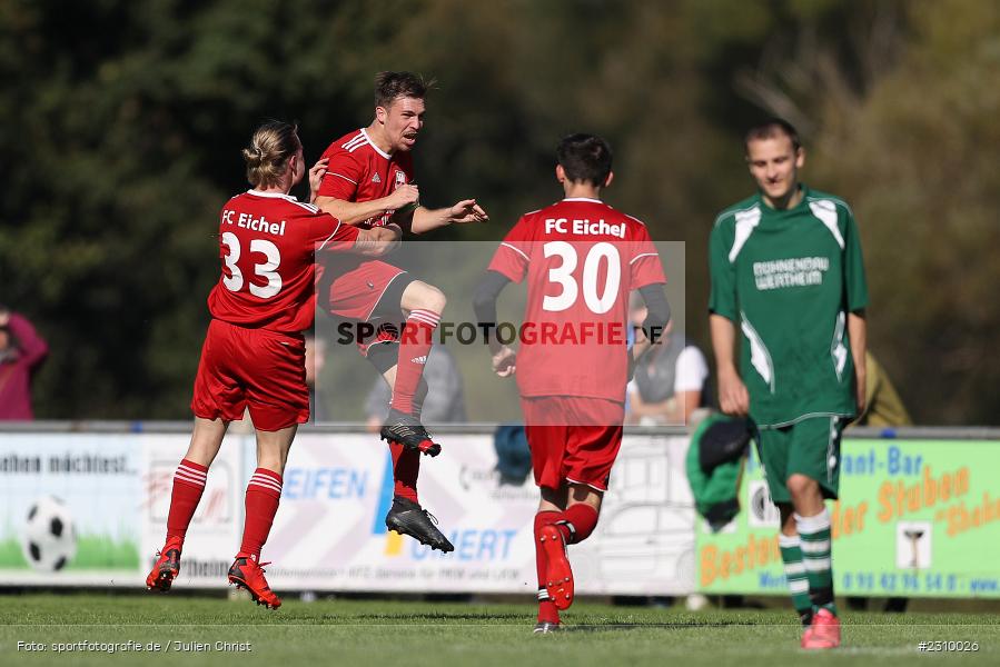Emotionen, Torjubel, Yannick Schröck, Sportgelände FC Wertheim-Eichel, Wertheim, 11.10.2021, BFV, sport, action, Fussball, Deutschland, Oktober 2021, Saison 2021/2022, Kreisklasse B TBB, URP, FCW, SpG Urphar-Lindelbach/Bettingen, FC Wertheim-Eichel 2 - Bild-ID: 2310026 Emotionen, Torjubel, Yannick Schröck, Sportgelände FC Wertheim-Eichel, Wertheim, 11.10.2021, BFV, sport, action, Fussball, Deutschland, Oktober 2021, Saison 2021/2022, Kreisklasse B TBB, URP, FCW, SpG Urphar-Lindelbach/Bettingen, FC Wertheim-Eichel 2 - Bild-ID: 2310026