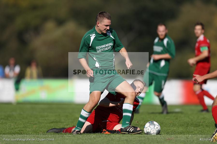 Alexander Lukas, Peter Hofmann, Sportgelände FC Wertheim-Eichel, Wertheim, 11.10.2021, BFV, sport, action, Fussball, Deutschland, Oktober 2021, Saison 2021/2022, Kreisklasse B TBB, URP, FCW, SpG Urphar-Lindelbach/Bettingen, FC Wertheim-Eichel 2 - Bild-ID: 2310140