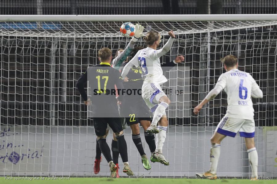 Chance, Nicolas Hebisch, Stadion am Schönbusch, Aschaffenburg, 15.10.2021, BFV, sport, action, Fussball, Deutschland, Oktober 2021, Saison 2021/2022, 4. Liga, Regionalliga Bayern, BAY, SVA, SpVgg Bayreuth, SV Viktoria Aschaffenburg - Bild-ID: 2311152