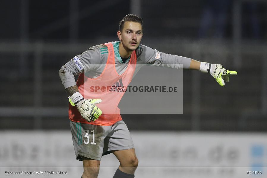 Sebastian Kolbe, Stadion am Schönbusch, Aschaffenburg, 15.10.2021, BFV, sport, action, Fussball, Deutschland, Oktober 2021, Saison 2021/2022, 4. Liga, Regionalliga Bayern, BAY, SVA, SpVgg Bayreuth, SV Viktoria Aschaffenburg - Bild-ID: 2311186