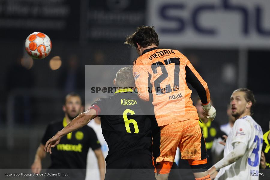 Max Grün, Stadion am Schönbusch, Aschaffenburg, 15.10.2021, BFV, sport, action, Fussball, Deutschland, Oktober 2021, Saison 2021/2022, 4. Liga, Regionalliga Bayern, BAY, SVA, SpVgg Bayreuth, SV Viktoria Aschaffenburg - Bild-ID: 2311195