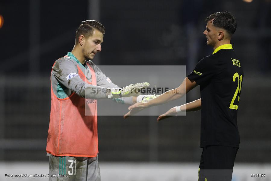 Sebastian Kolbe, Stadion am Schönbusch, Aschaffenburg, 15.10.2021, BFV, sport, action, Fussball, Deutschland, Oktober 2021, Saison 2021/2022, 4. Liga, Regionalliga Bayern, BAY, SVA, SpVgg Bayreuth, SV Viktoria Aschaffenburg - Bild-ID: 2311197