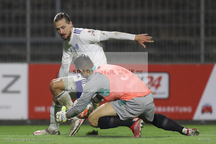 Sebastian Kolbe, Stadion am Schönbusch, Aschaffenburg, 15.10.2021, BFV, sport, action, Fussball, Deutschland, Oktober 2021, Saison 2021/2022, 4. Liga, Regionalliga Bayern, BAY, SVA, SpVgg Bayreuth, SV Viktoria Aschaffenburg - Bild-ID: 2311204