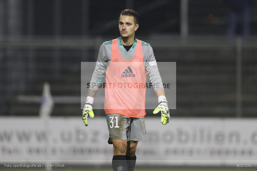Sebastian Kolbe, Stadion am Schönbusch, Aschaffenburg, 15.10.2021, BFV, sport, action, Fussball, Deutschland, Oktober 2021, Saison 2021/2022, 4. Liga, Regionalliga Bayern, BAY, SVA, SpVgg Bayreuth, SV Viktoria Aschaffenburg - Bild-ID: 2311242