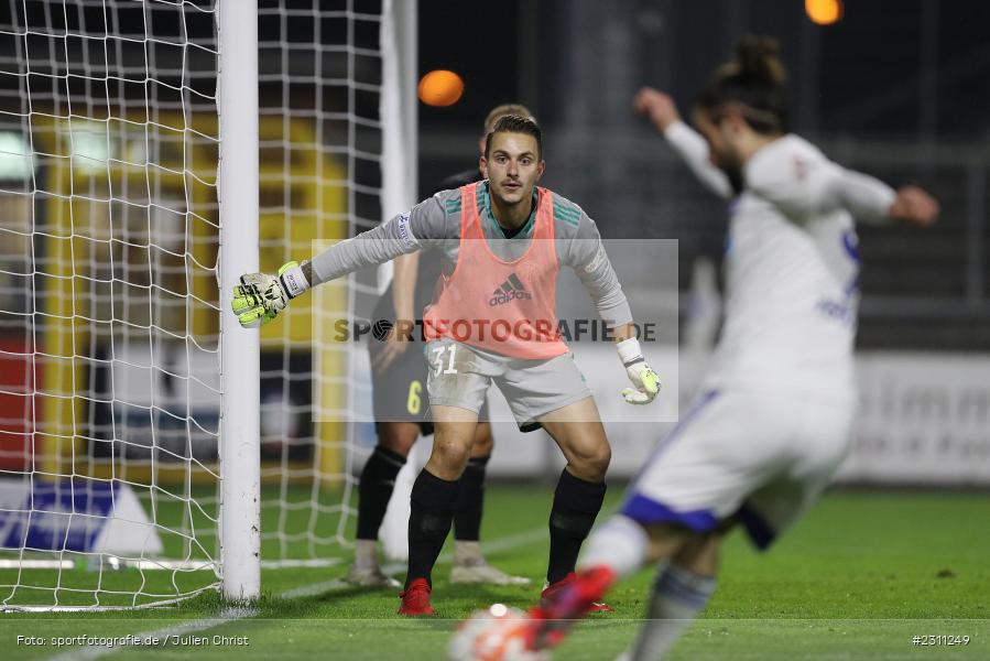 Sebastian Kolbe, Stadion am Schönbusch, Aschaffenburg, 15.10.2021, BFV, sport, action, Fussball, Deutschland, Oktober 2021, Saison 2021/2022, 4. Liga, Regionalliga Bayern, BAY, SVA, SpVgg Bayreuth, SV Viktoria Aschaffenburg - Bild-ID: 2311249