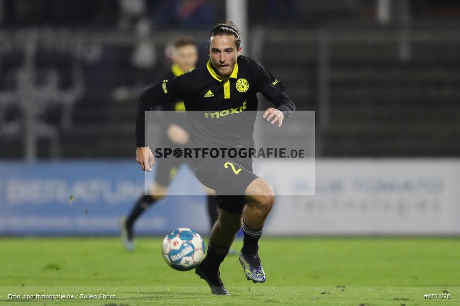 Tim Danhof, Stadion am Schönbusch, Aschaffenburg, 15.10.2021, BFV, sport, action, Fussball, Deutschland, Oktober 2021, Saison 2021/2022, 4. Liga, Regionalliga Bayern, BAY, SVA, SpVgg Bayreuth, SV Viktoria Aschaffenburg - Bild-ID: 2311298 Tim Danhof, Stadion am Schönbusch, Aschaffenburg, 15.10.2021, BFV, sport, action, Fussball, Deutschland, Oktober 2021, Saison 2021/2022, 4. Liga, Regionalliga Bayern, BAY, SVA, SpVgg Bayreuth, SV Viktoria Aschaffenburg - Bild-ID: 2311298