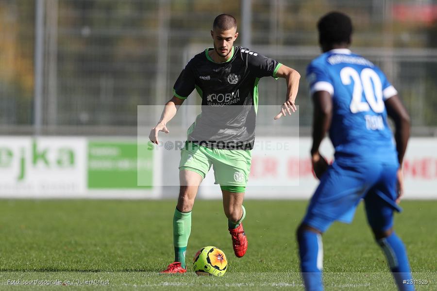 Fabian Kammerl, Sepp-Endres-Sportanlage, Würzburg, 16.10.2021, BFV, sport, action, Fussball, Deutschland, Oktober 2021, Saison 2021/2022, Bayernliga Nord, DJK, WFV, DJK Gebenbach, Würzburger FV - Bild-ID: 2311326 Fabian Kammerl, Sepp-Endres-Sportanlage, Würzburg, 16.10.2021, BFV, sport, action, Fussball, Deutschland, Oktober 2021, Saison 2021/2022, Bayernliga Nord, DJK, WFV, DJK Gebenbach, Würzburger FV - Bild-ID: 2311326