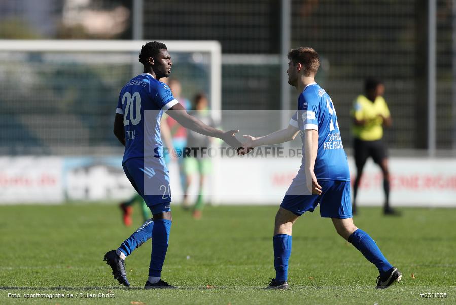 Torjubel, Jayson Tuda, Sepp-Endres-Sportanlage, Würzburg, 16.10.2021, BFV, sport, action, Fussball, Deutschland, Oktober 2021, Saison 2021/2022, Bayernliga Nord, DJK, WFV, DJK Gebenbach, Würzburger FV - Bild-ID: 2311335 Torjubel, Jayson Tuda, Sepp-Endres-Sportanlage, Würzburg, 16.10.2021, BFV, sport, action, Fussball, Deutschland, Oktober 2021, Saison 2021/2022, Bayernliga Nord, DJK, WFV, DJK Gebenbach, Würzburger FV - Bild-ID: 2311335