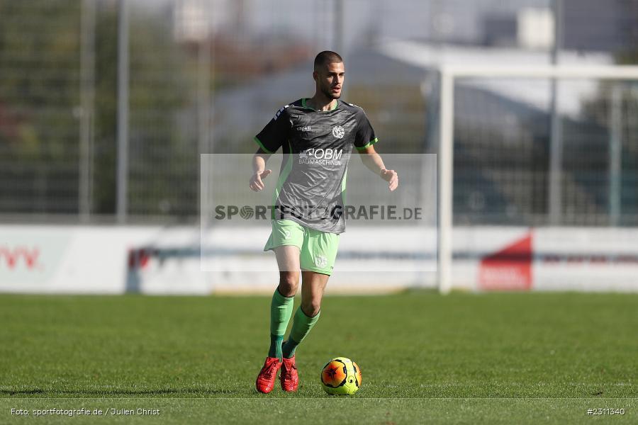 Fabian Kammerl, Sepp-Endres-Sportanlage, Würzburg, 16.10.2021, BFV, sport, action, Fussball, Deutschland, Oktober 2021, Saison 2021/2022, Bayernliga Nord, DJK, WFV, DJK Gebenbach, Würzburger FV - Bild-ID: 2311340