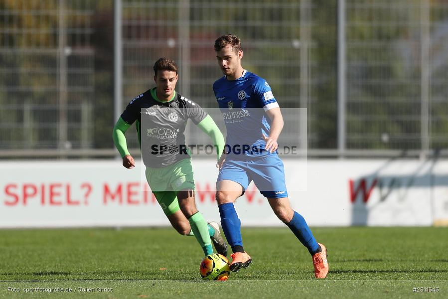 Fabio Bozesan, Sepp-Endres-Sportanlage, Würzburg, 16.10.2021, BFV, sport, action, Fussball, Deutschland, Oktober 2021, Saison 2021/2022, Bayernliga Nord, DJK, WFV, DJK Gebenbach, Würzburger FV - Bild-ID: 2311343