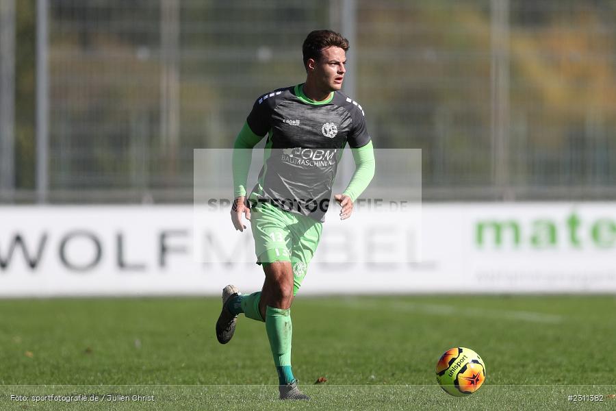 Bastian Freisinger, Sepp-Endres-Sportanlage, Würzburg, 16.10.2021, BFV, sport, action, Fussball, Deutschland, Oktober 2021, Saison 2021/2022, Bayernliga Nord, DJK, WFV, DJK Gebenbach, Würzburger FV - Bild-ID: 2311382