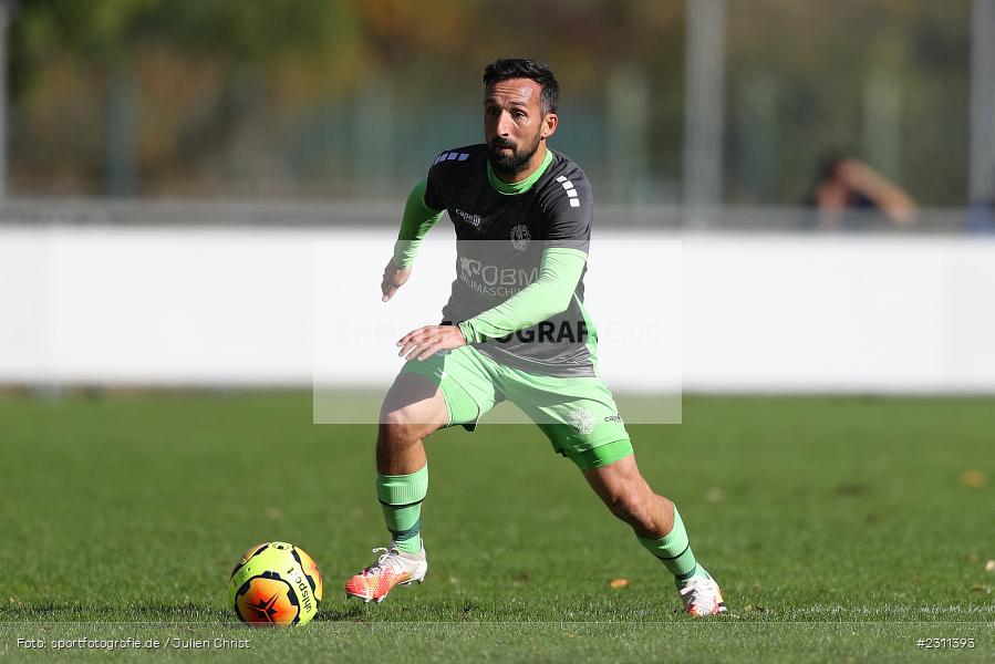 Oliver Gorgiev, Sepp-Endres-Sportanlage, Würzburg, 16.10.2021, BFV, sport, action, Fussball, Deutschland, Oktober 2021, Saison 2021/2022, Bayernliga Nord, DJK, WFV, DJK Gebenbach, Würzburger FV - Bild-ID: 2311393