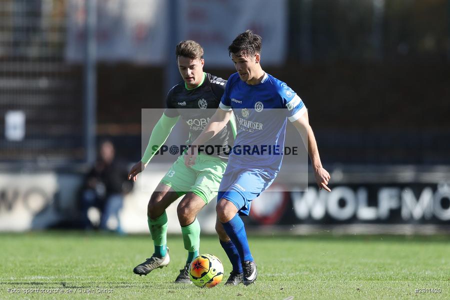 Moritz Lotzen, Sepp-Endres-Sportanlage, Würzburg, 16.10.2021, BFV, sport, action, Fussball, Deutschland, Oktober 2021, Saison 2021/2022, Bayernliga Nord, DJK, WFV, DJK Gebenbach, Würzburger FV - Bild-ID: 2311420