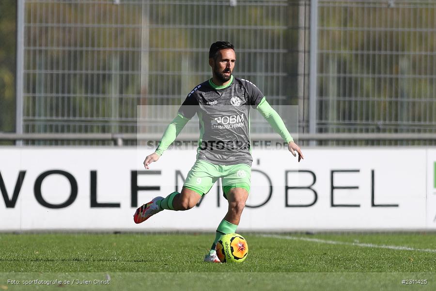 Oliver Gorgiev, Sepp-Endres-Sportanlage, Würzburg, 16.10.2021, BFV, sport, action, Fussball, Deutschland, Oktober 2021, Saison 2021/2022, Bayernliga Nord, DJK, WFV, DJK Gebenbach, Würzburger FV - Bild-ID: 2311425