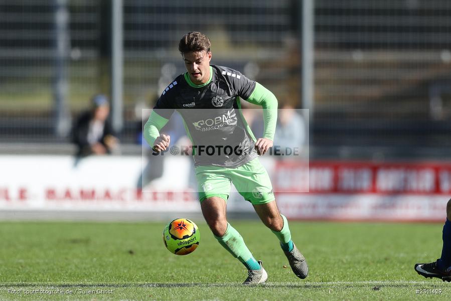 Bastian Freisinger, Sepp-Endres-Sportanlage, Würzburg, 16.10.2021, BFV, sport, action, Fussball, Deutschland, Oktober 2021, Saison 2021/2022, Bayernliga Nord, DJK, WFV, DJK Gebenbach, Würzburger FV - Bild-ID: 2311429