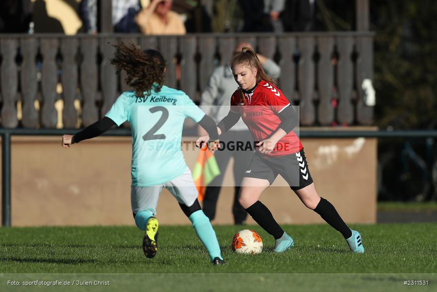 Vivien Reith, Sportplatz, Karsbach, 16.10.2021, BFV, sport, action, Fussball, Deutschland, Oktober 2021, Saison 2021/2022, BOL, Bezirksoberliga Frauen, TSV, FCK, TSV Keilberg, FC Karsbach - Bild-ID: 2311531